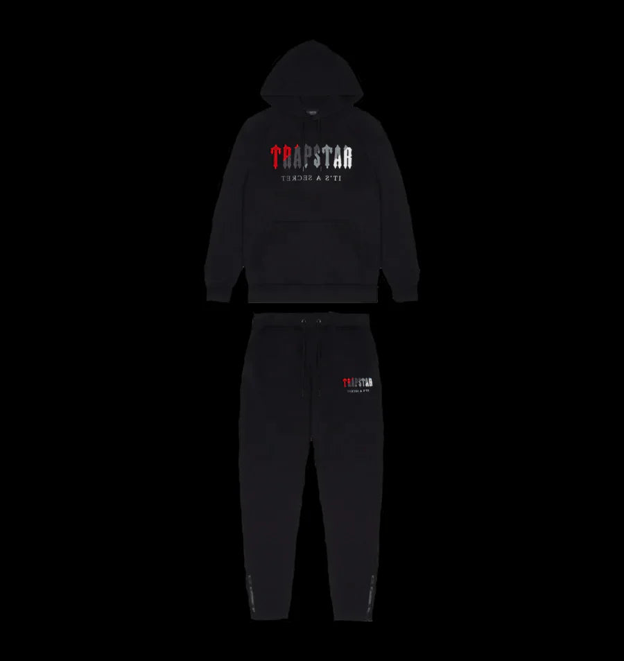 TRAPSTAR CHENILLE DECODED HOODED TRACKSUIT