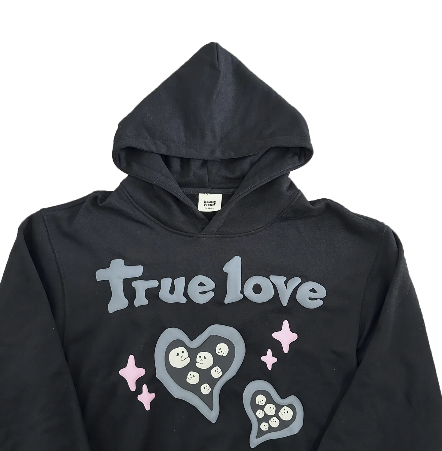 BROKEN PLANET HOODIE - "TRUE LOVE" MIDNIGHT