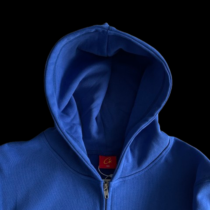 CORTEIZ GASOLINA DOUBLE ZIP TRACKSUIT - (BLUE)