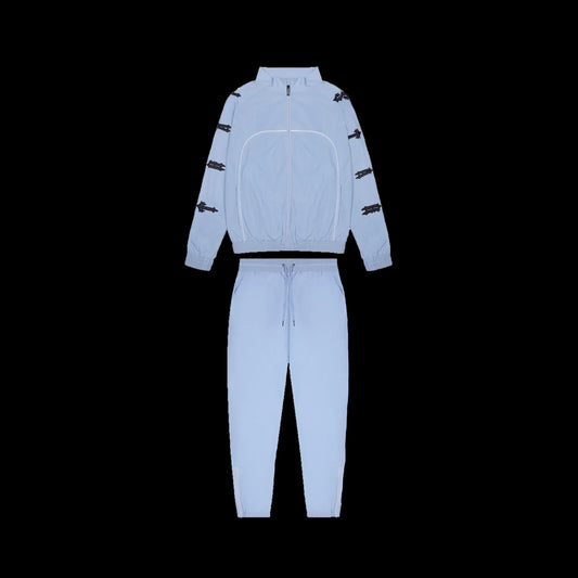 TRAPSTAR IRONGATE SHELL TRACKSUIT 2.0 – (BLUE/WHITE)