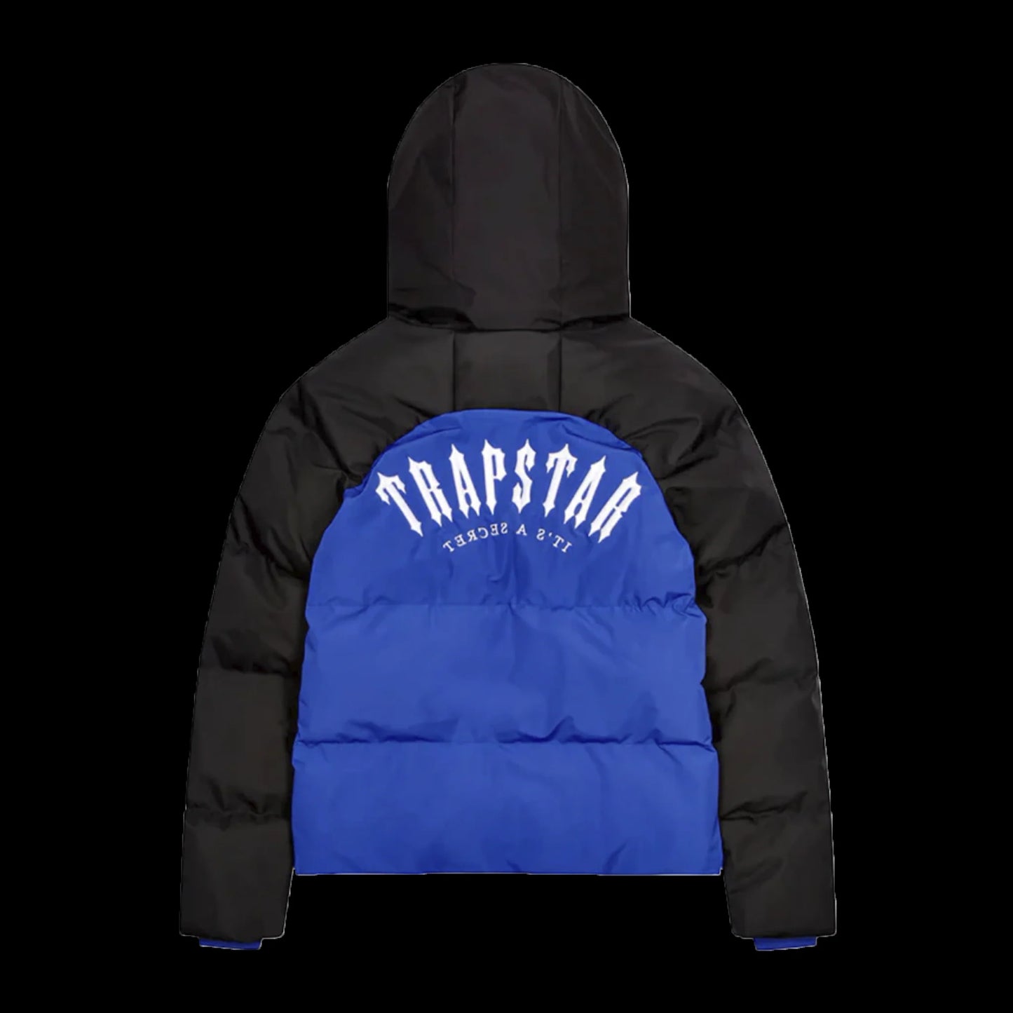 TRAPSTAR IRONGATE ARCH PUFFER AW23 - (BLUE/BLACK)