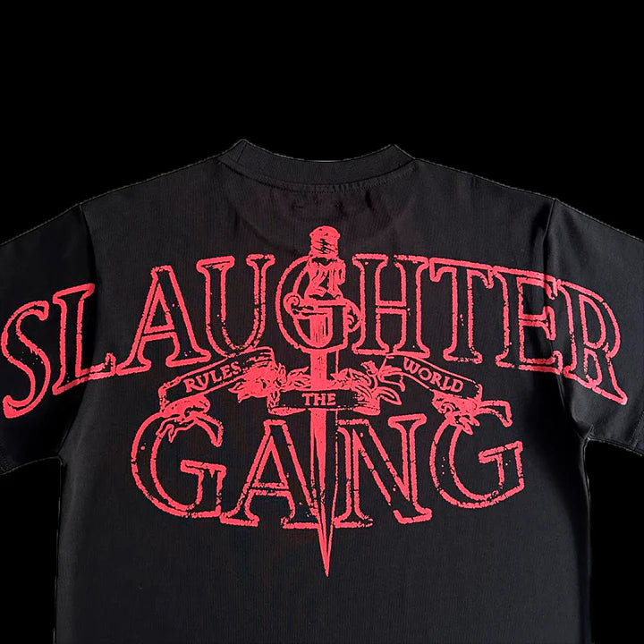 CORTEIZ X SLAUGHTER GANG 21 SAVAGE T-SHIRT