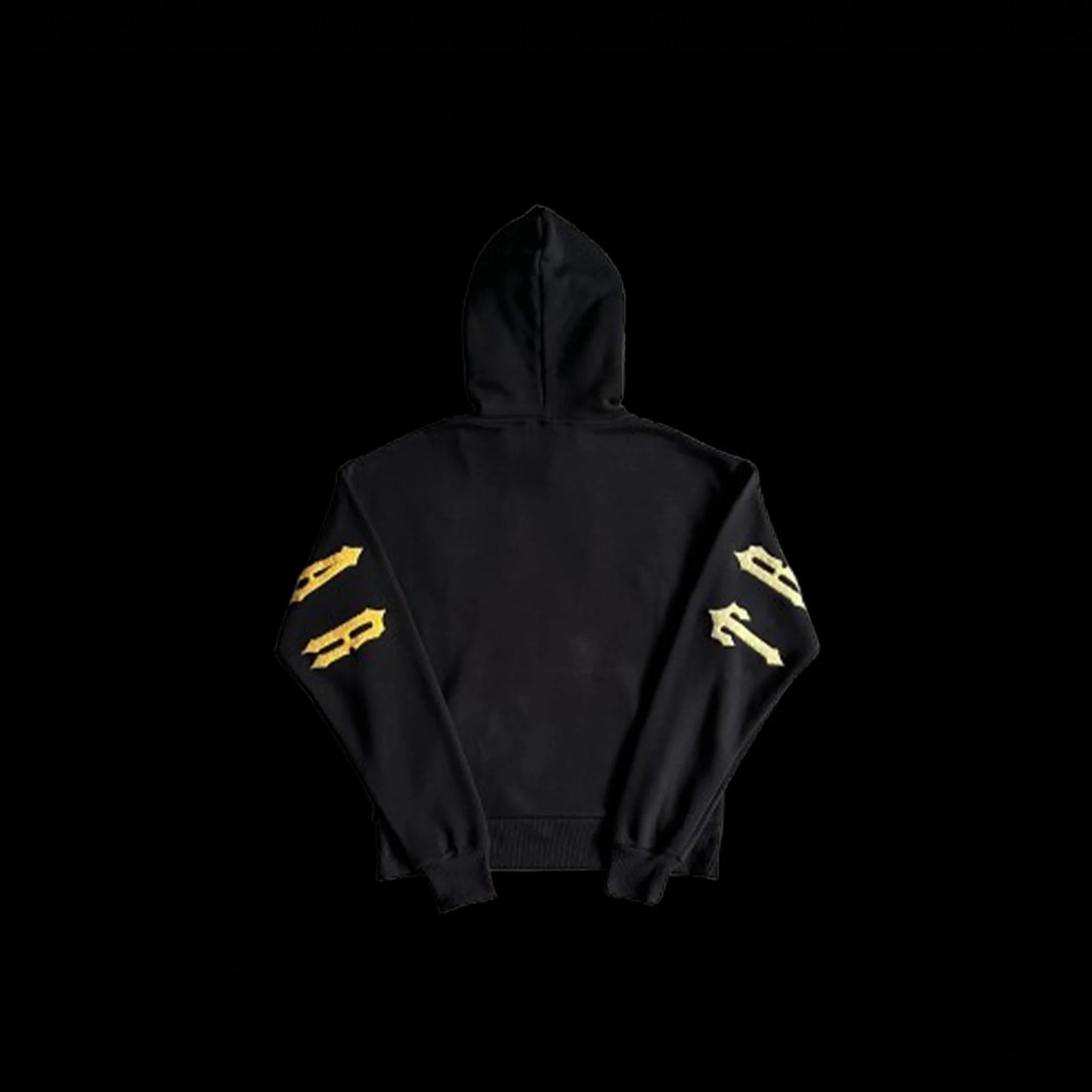 TRAPSTAR IRONGATE ARCH CHENILLE 2.0 TRACKSUIT - (BLACK/YELLOW)