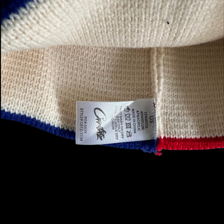 CORTEIZ VVS KNIT BEANIE (CREAM)