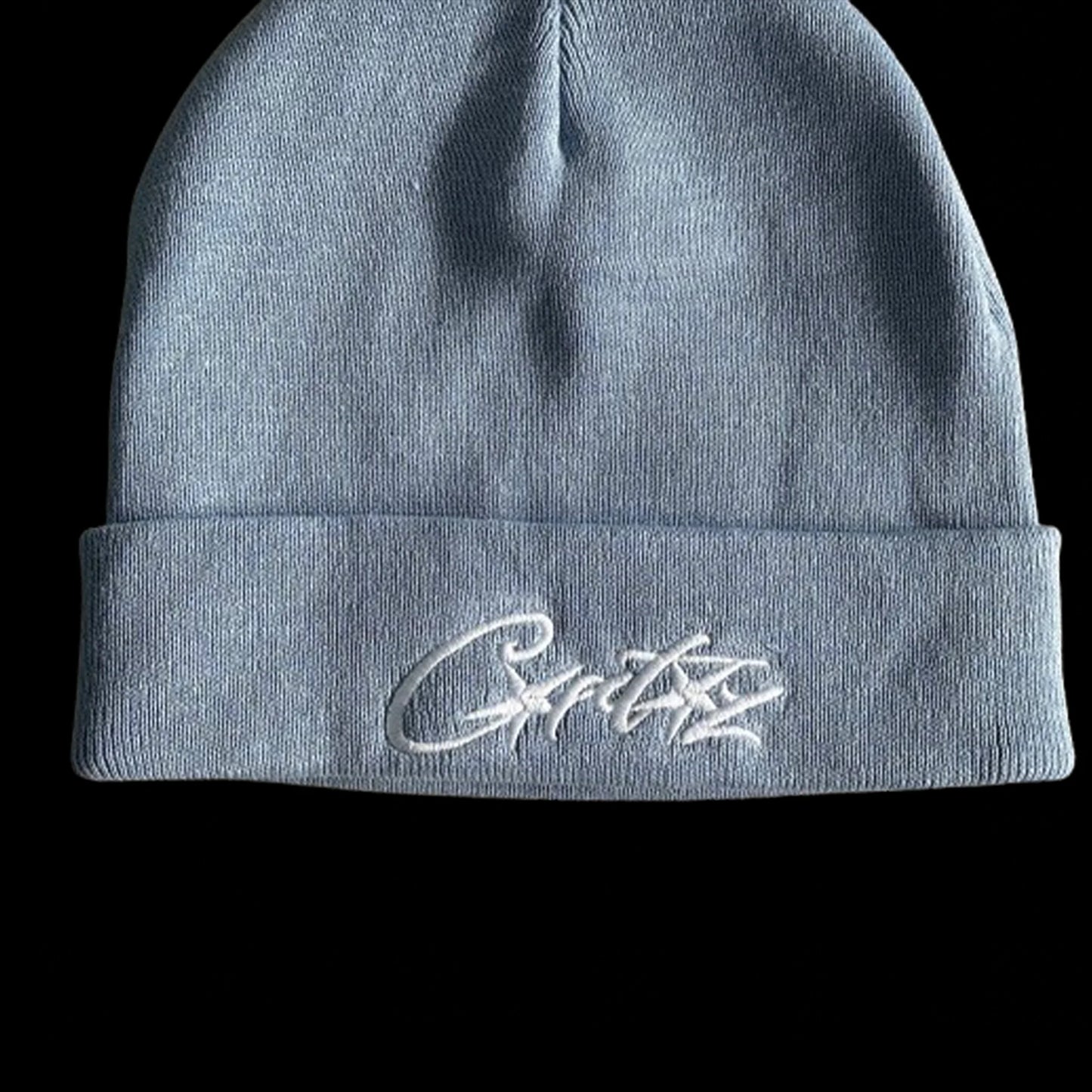 CORTEIZ ALLSTARZ FOLDED BEANIE (BABY BLUE)