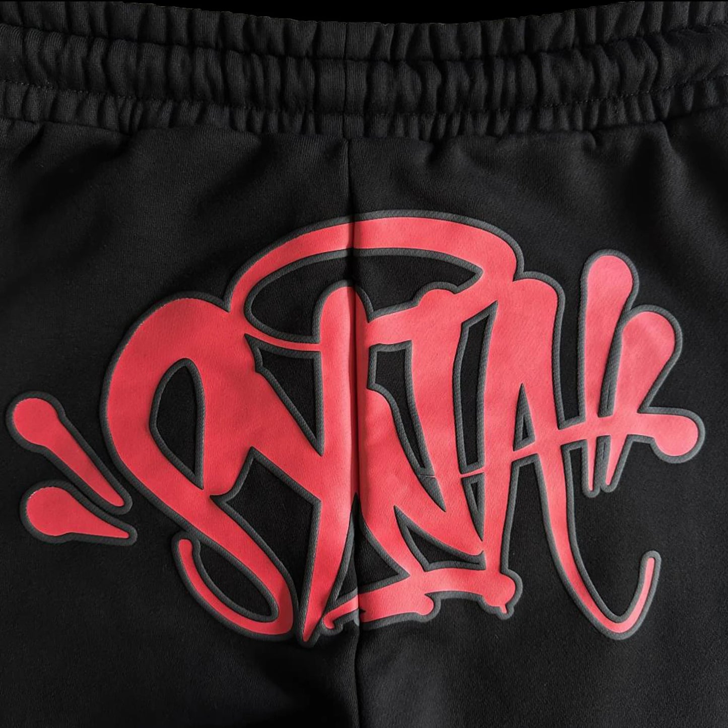 SYNAWORLD 'SYNA LOGO' TRACKSUIT - (BLACK/RED)