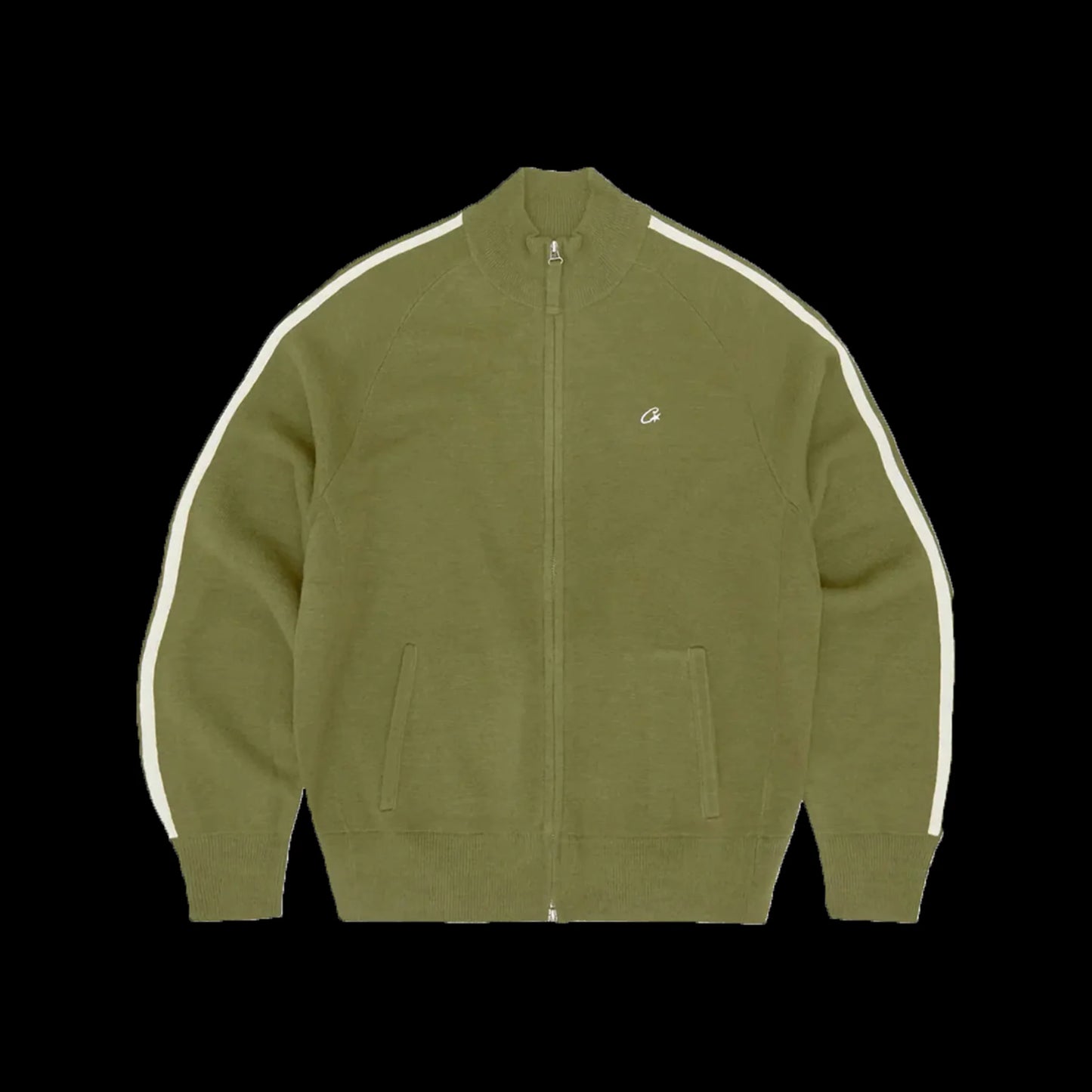 CORTEIZ VVS KNIT-ZIP (OLIVE)