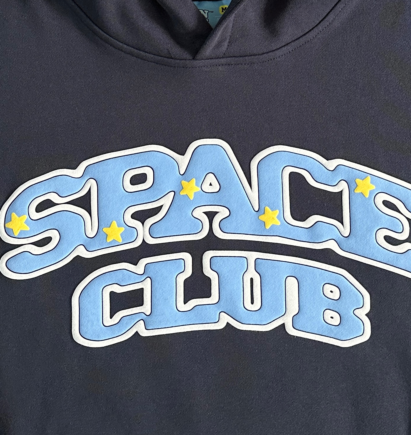 BROKEN PLANET HOODIE SPACE CLUB (OUTER SPACE BLUE)