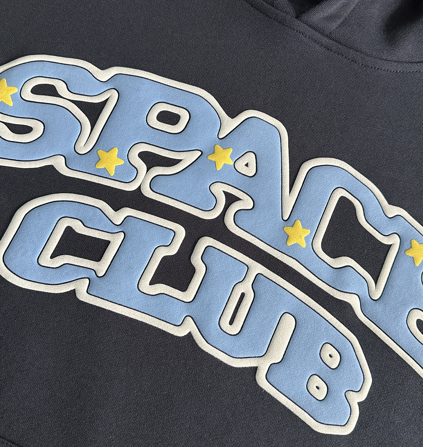 BROKEN PLANET HOODIE SPACE CLUB (OUTER SPACE BLUE)