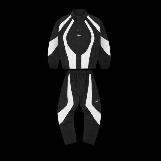 CORTEIZ VERTIGO SHUKU TRACKSUIT - (BLACK/WHITE)