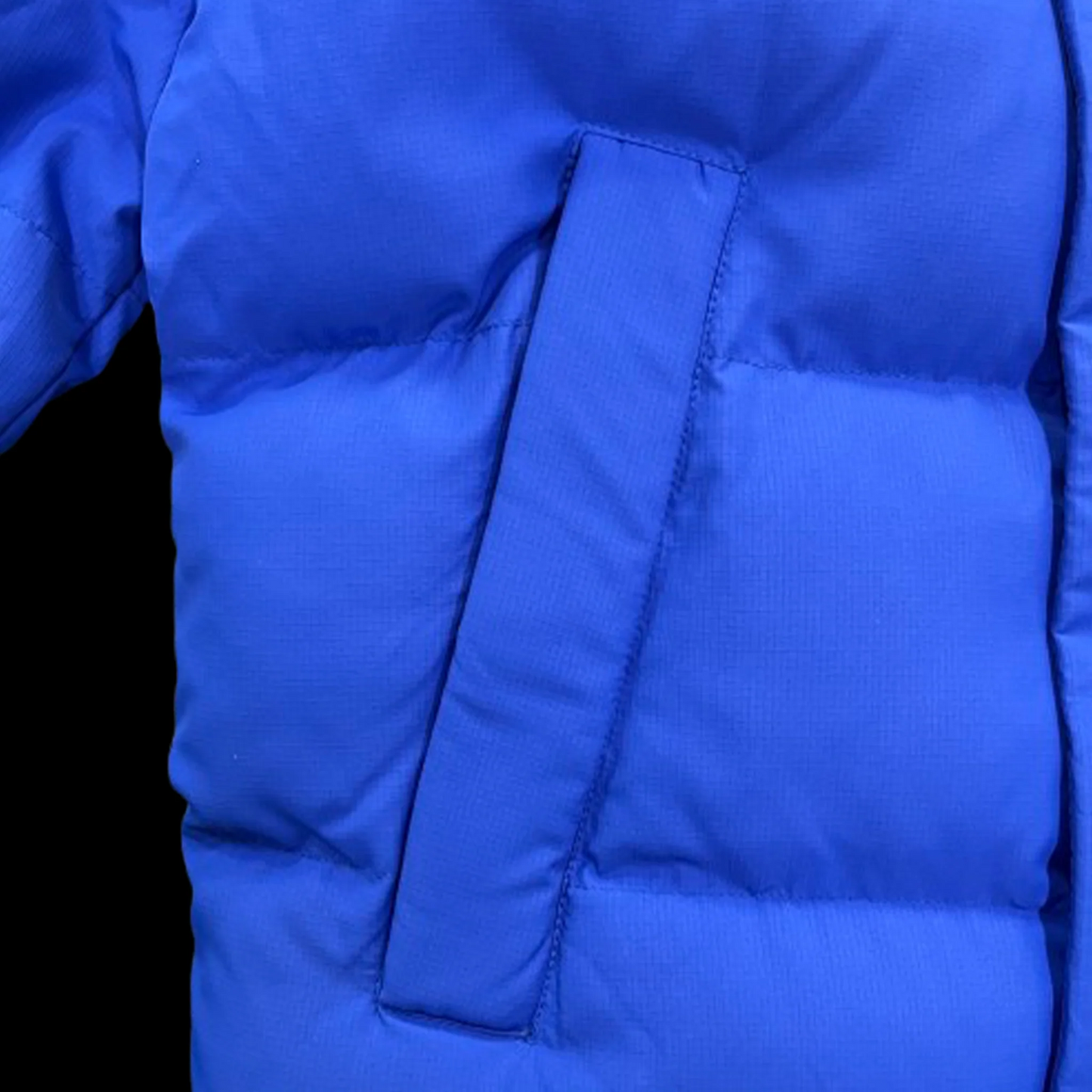 TRAPSTAR DECODED HOODED PUFFER 2.0-(DAZZLING BLUE)