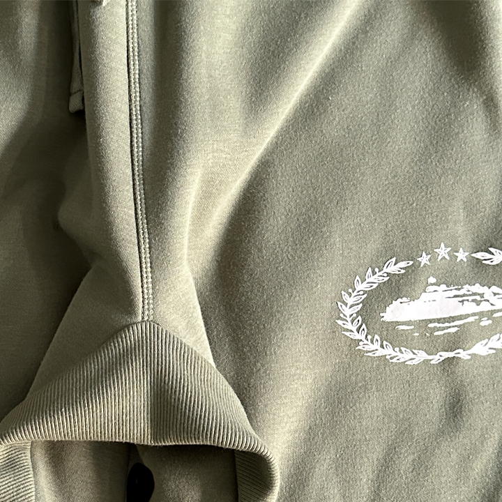 CORTEIZ SUPERIOR ROYALE ZIP TRACKSUIT - (OLIVE)