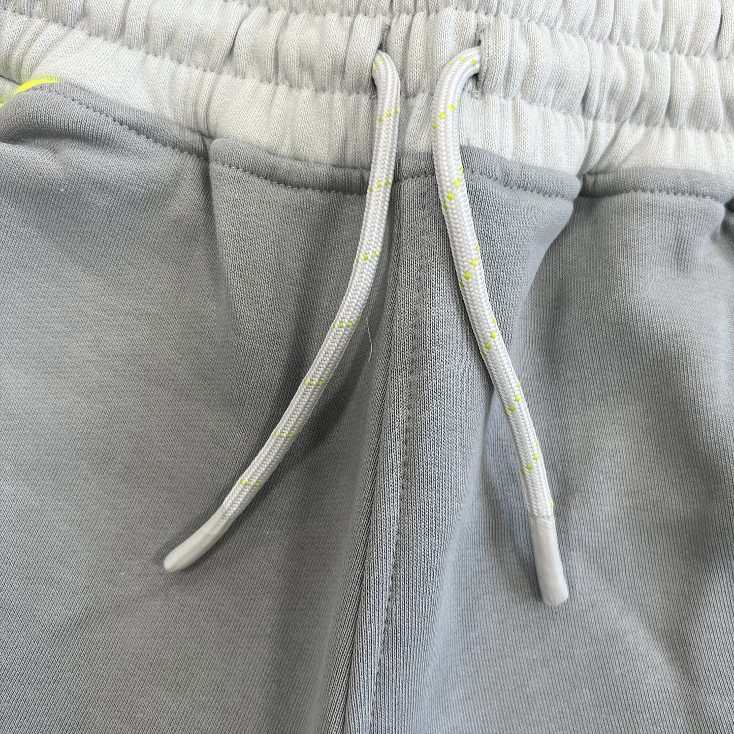 SYNA WORLD PIPE HOODIE & SHORT SET - (GREY/YELLOW)