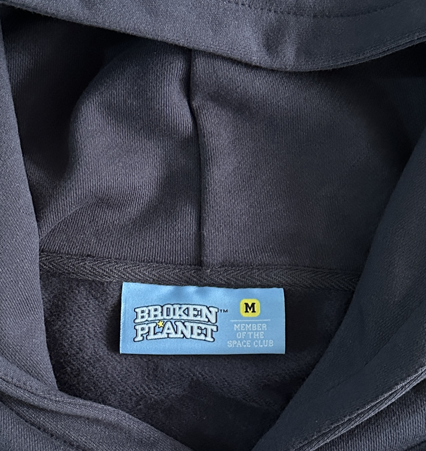 BROKEN PLANET HOODIE SPACE CLUB (OUTER SPACE BLUE)