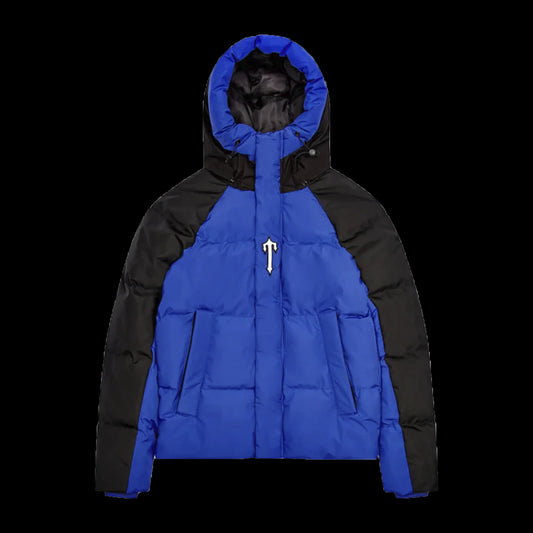 TRAPSTAR IRONGATE ARCH PUFFER AW23 - (BLUE/BLACK)