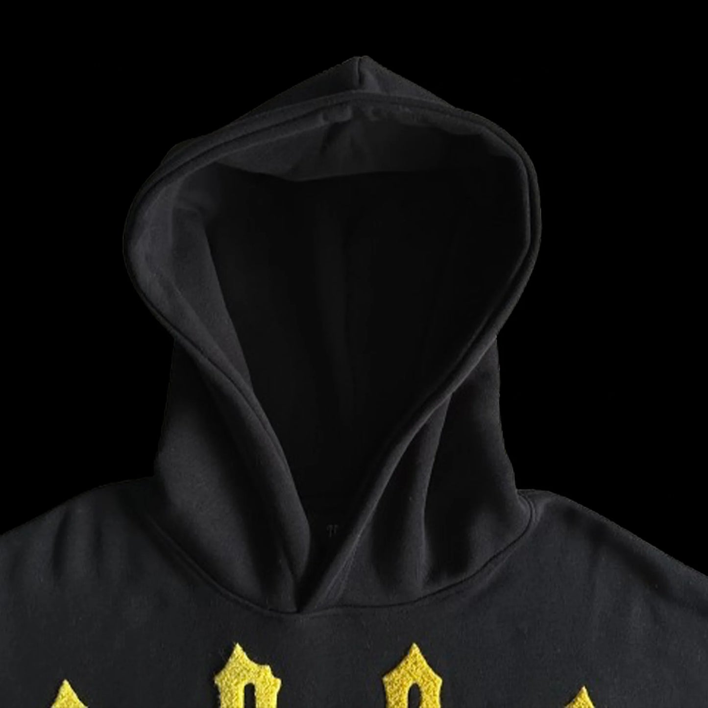 TRAPSTAR IRONGATE ARCH CHENILLE 2.0 TRACKSUIT - (BLACK/YELLOW)