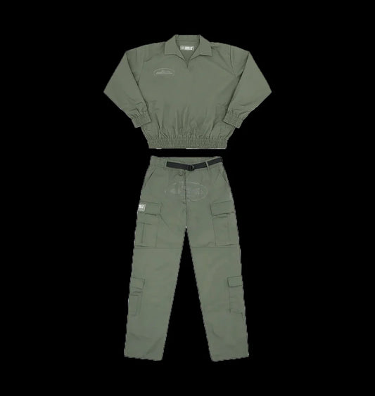 CORTEIZ GUERILLAZ TRACKSUIT - (TONAL KHAKI)