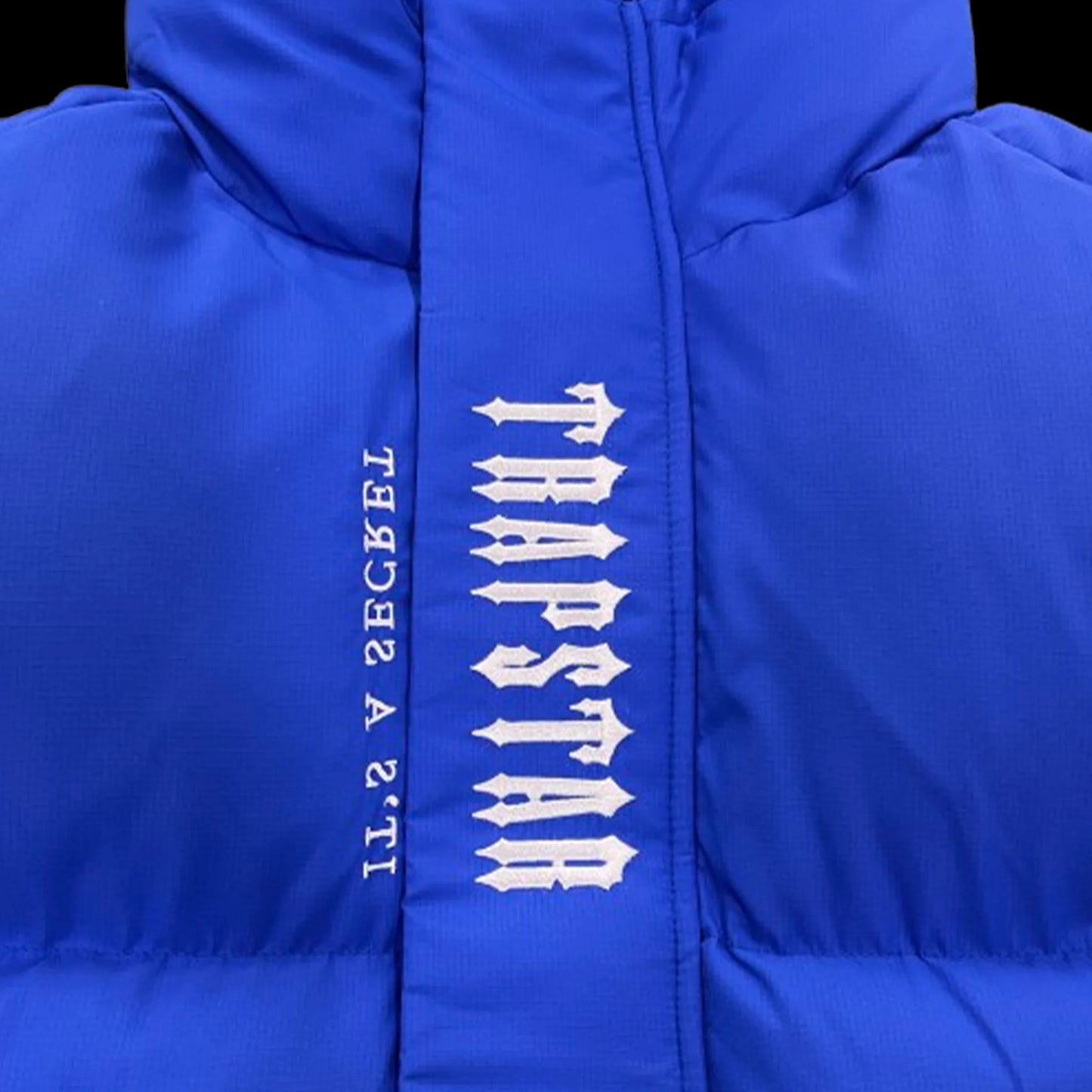 TRAPSTAR DECODED HOODED PUFFER 2.0-(DAZZLING BLUE)