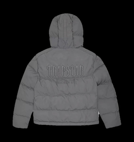 TRAPSTAR DECODED HOODED PUFFER 2.0 -(REFLECTIVE)