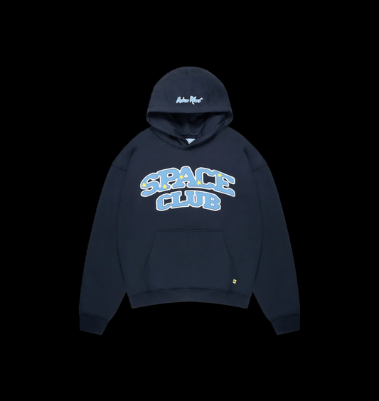 BROKEN PLANET HOODIE SPACE CLUB (OUTER SPACE BLUE)