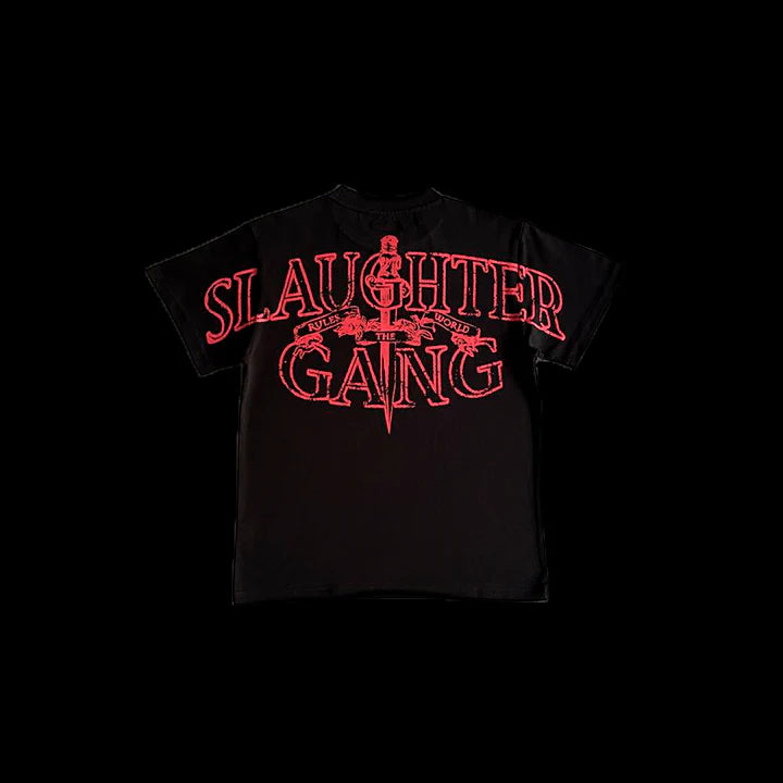 CORTEIZ X SLAUGHTER GANG 21 SAVAGE T-SHIRT