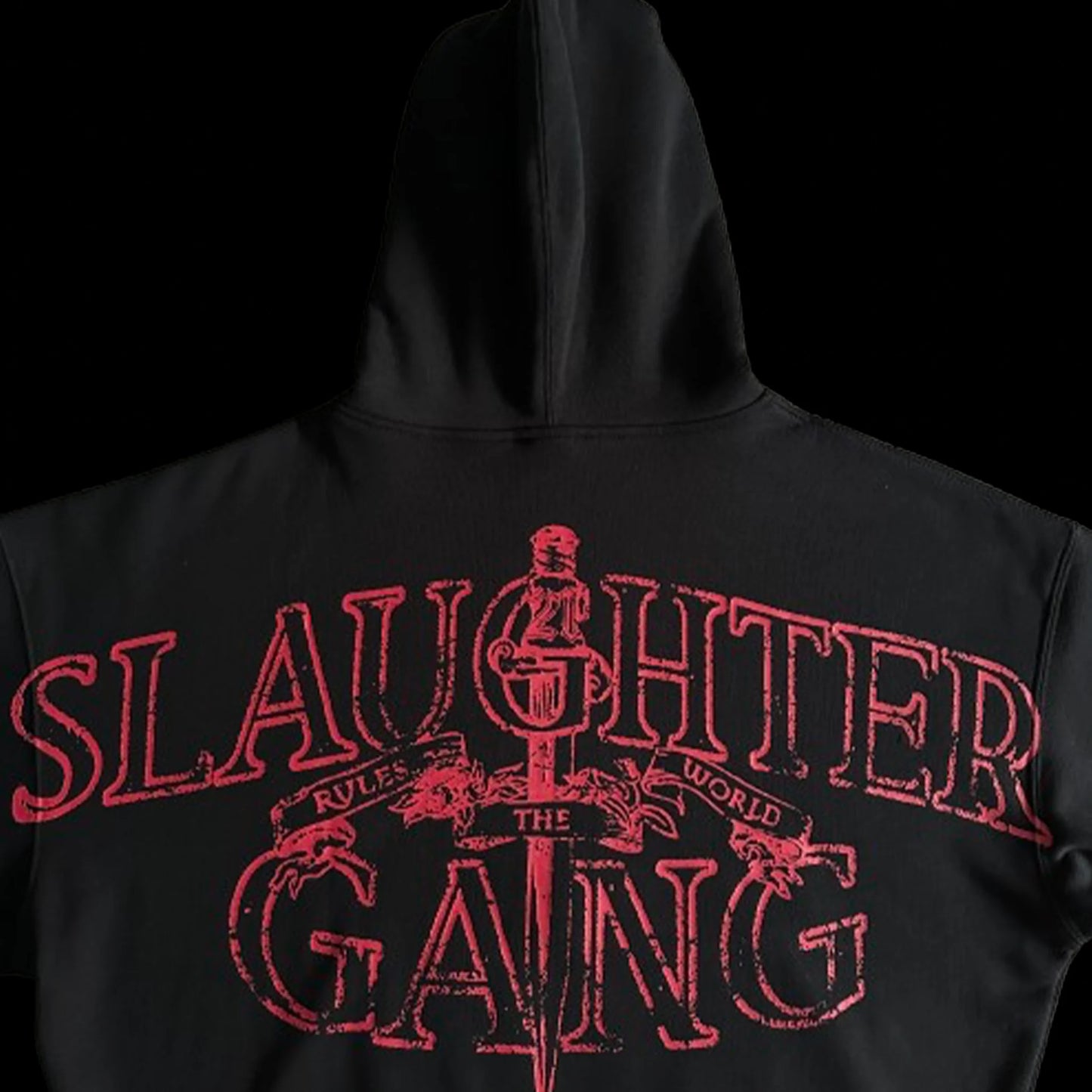 CORTEIZ X SLAUGHTER GANG 21 SAVAGE ZIP UP HOODIE