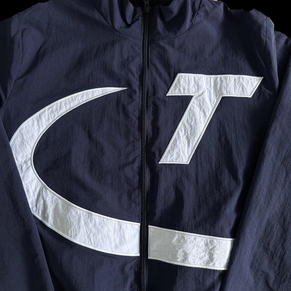 TRAPSTAR HYPER SHELLSUIT - (NAVY/WHITE)