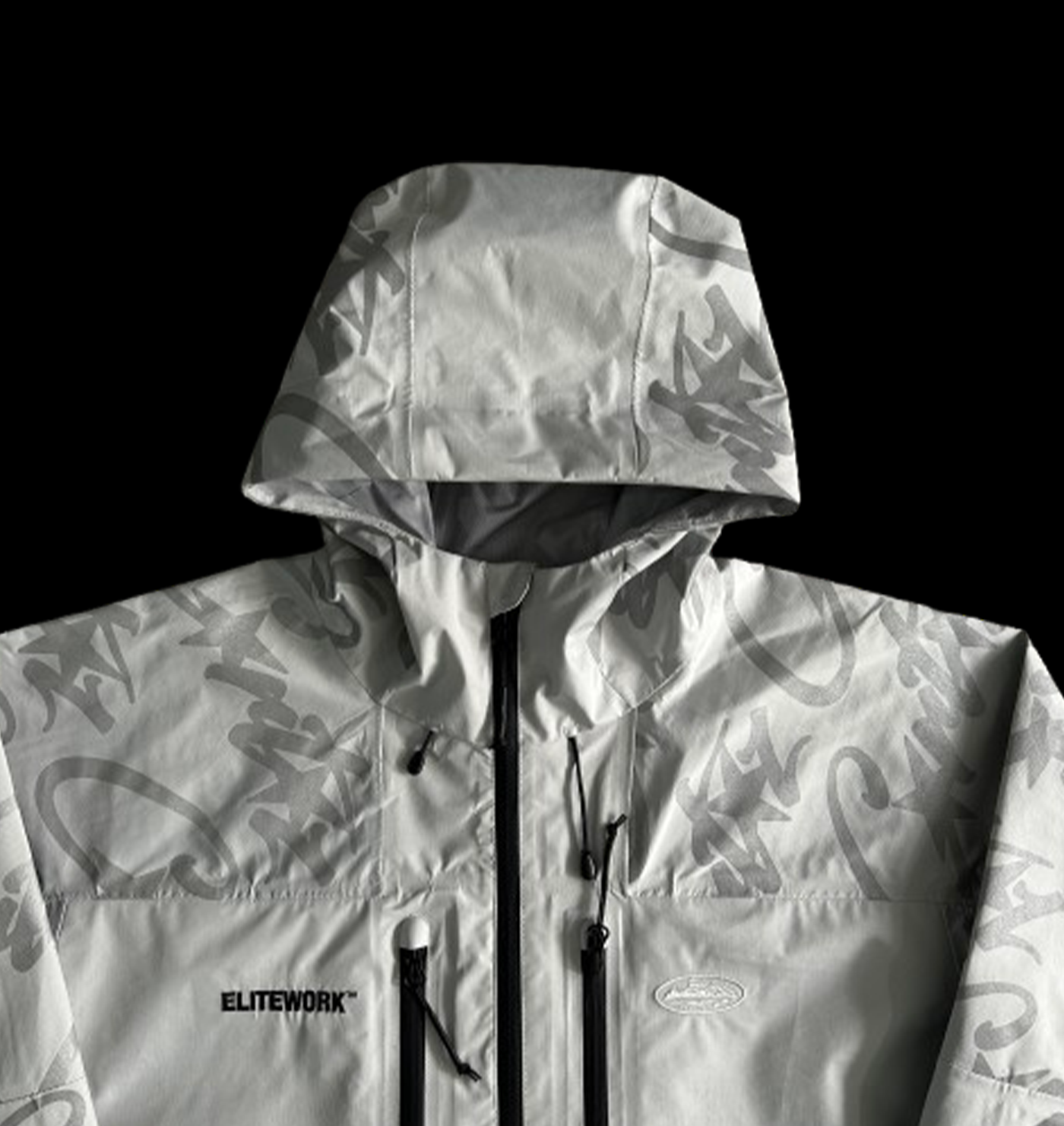 CORTEIZ ELITEWORK WATERPROOF SHELL JACKET (PLATINUM)