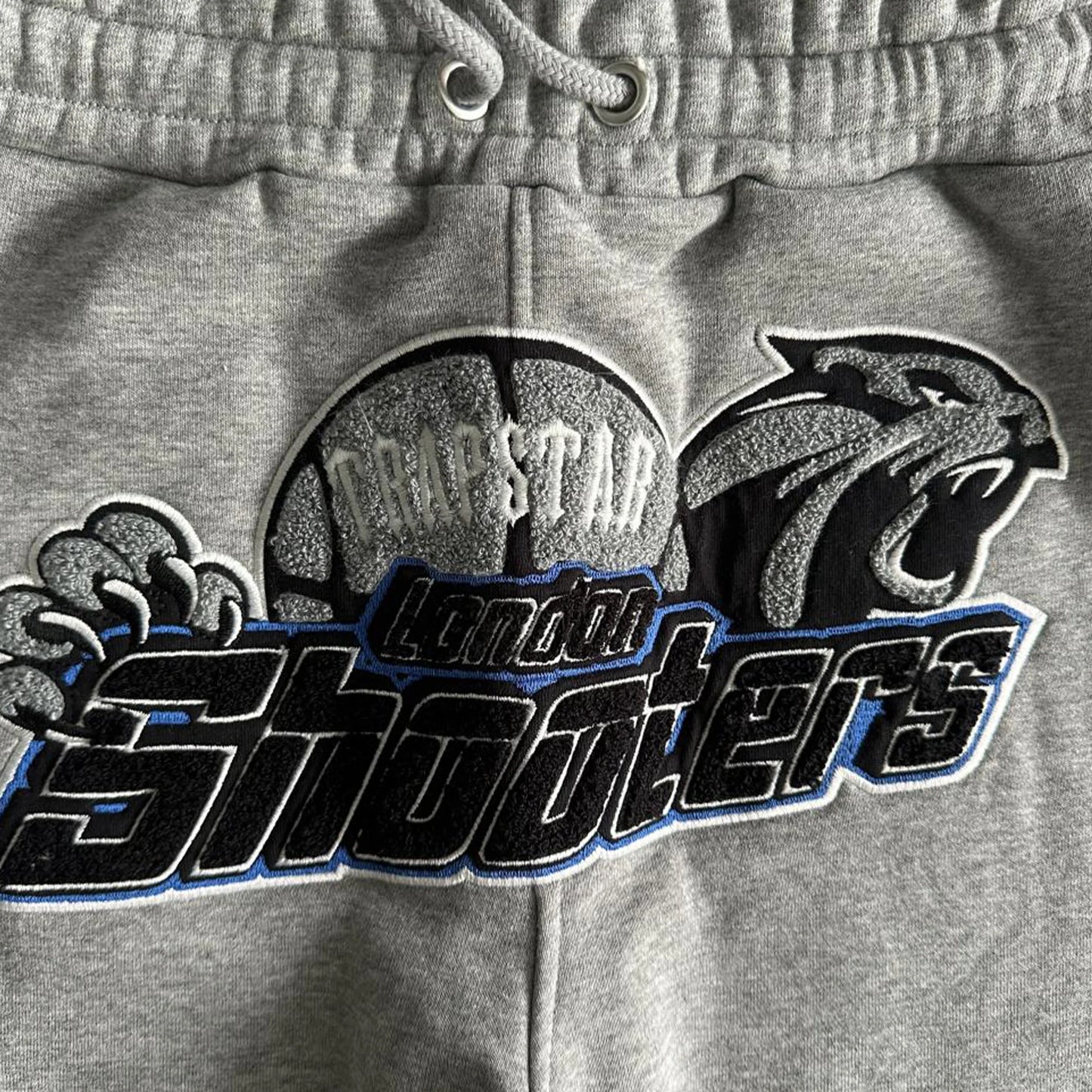 TRAPSTAR SHOOTERS 2.0 HOODIE TRACKSUIT - (GREY/BLUE)