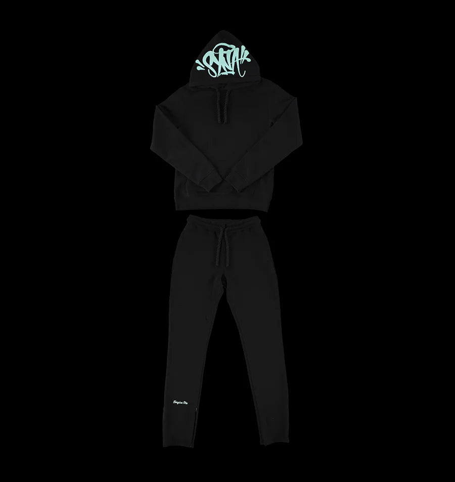 SYNAWORLD 'SYNA LOGO' TRACKSUIT - (BLACK/BLUE)