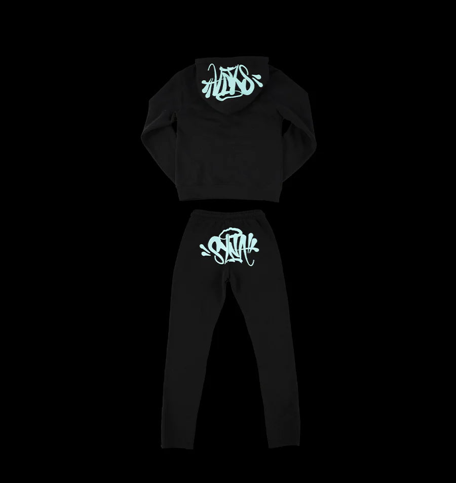 SYNAWORLD 'SYNA LOGO' TRACKSUIT - (BLACK/BLUE)