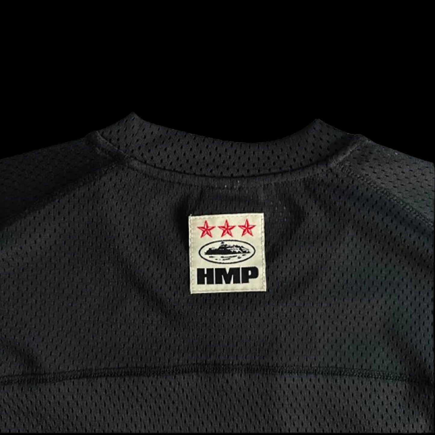 CORTEIZ HMP MESH PANEL JERSEY - (BLACK)