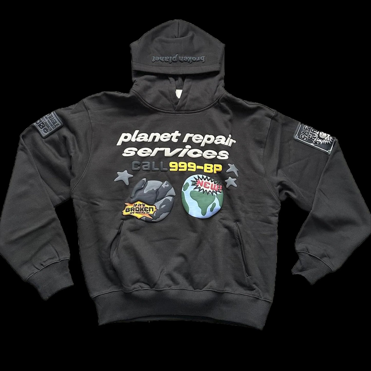 BROKEN PLANET REPAIR SERVICES HOODIE