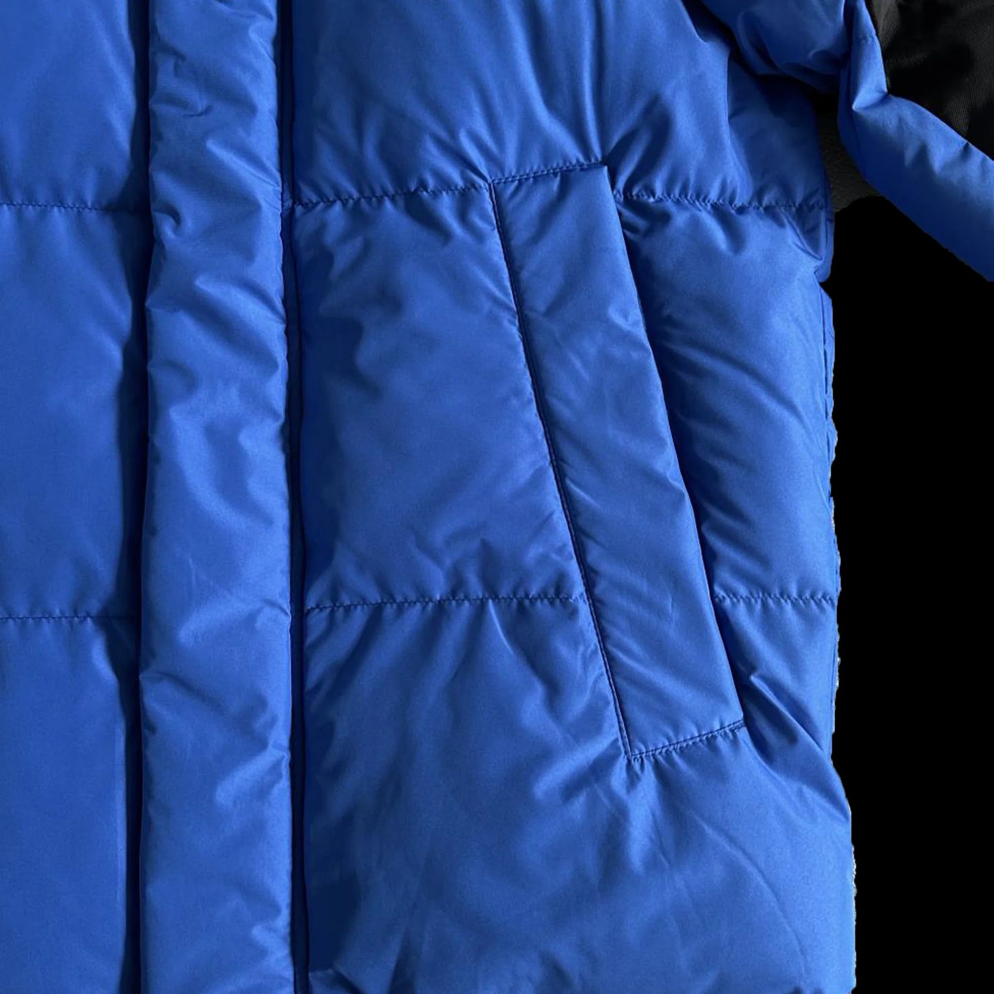 TRAPSTAR IRONGATE ARCH PUFFER AW23 - (BLUE/BLACK)