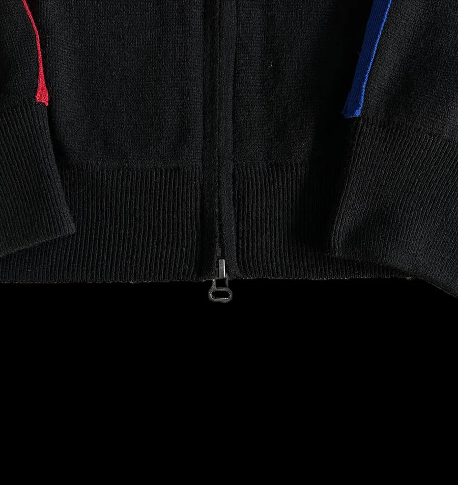 CORTEIZ VVS KNIT-ZIP (BLACK/RED/BLUE)