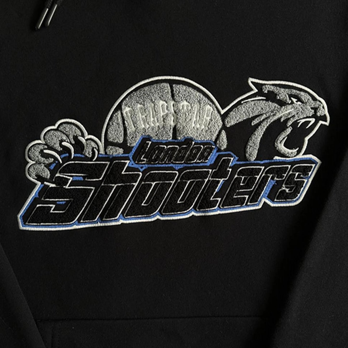 TRAPSTAR SHOOTERS 2.0 HOODIE TRACKSUIT - (BLACK/BLUE)