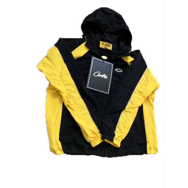 CORTEIZ SPRING JACKET-(BLACK/YELLOW)