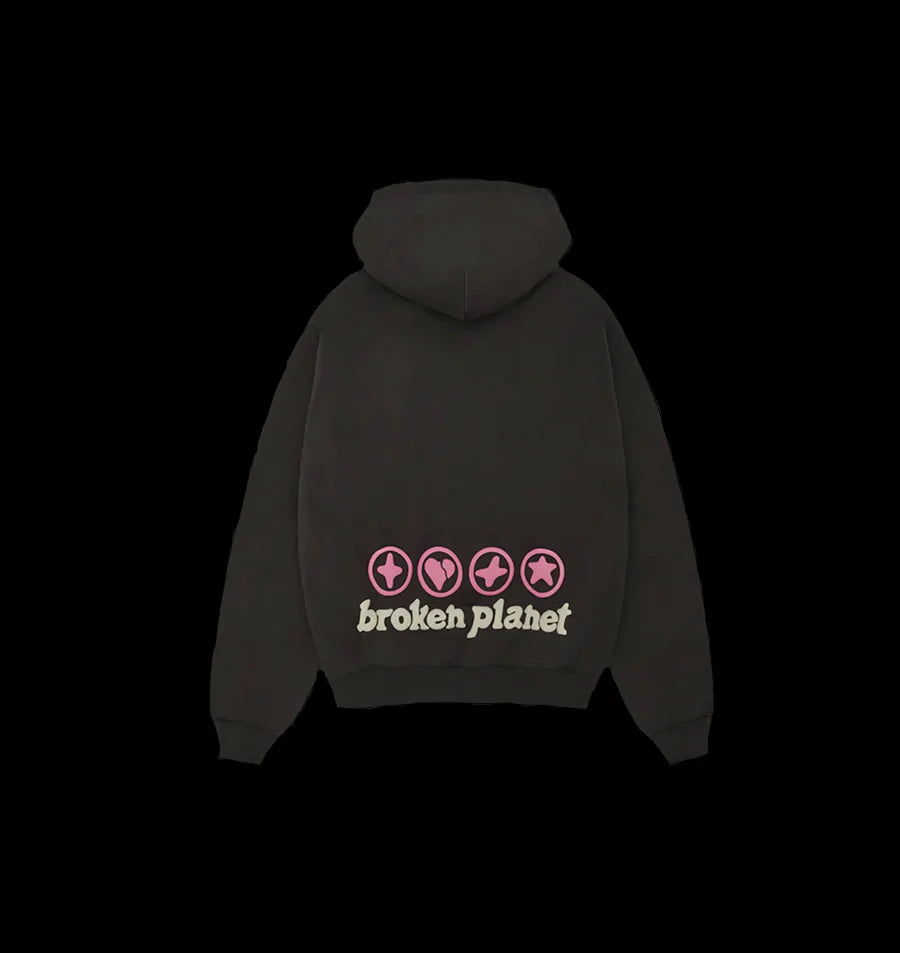 BROKEN PLANET 'HEARTS ARE MADE TO BE BROKEN' HOODIE