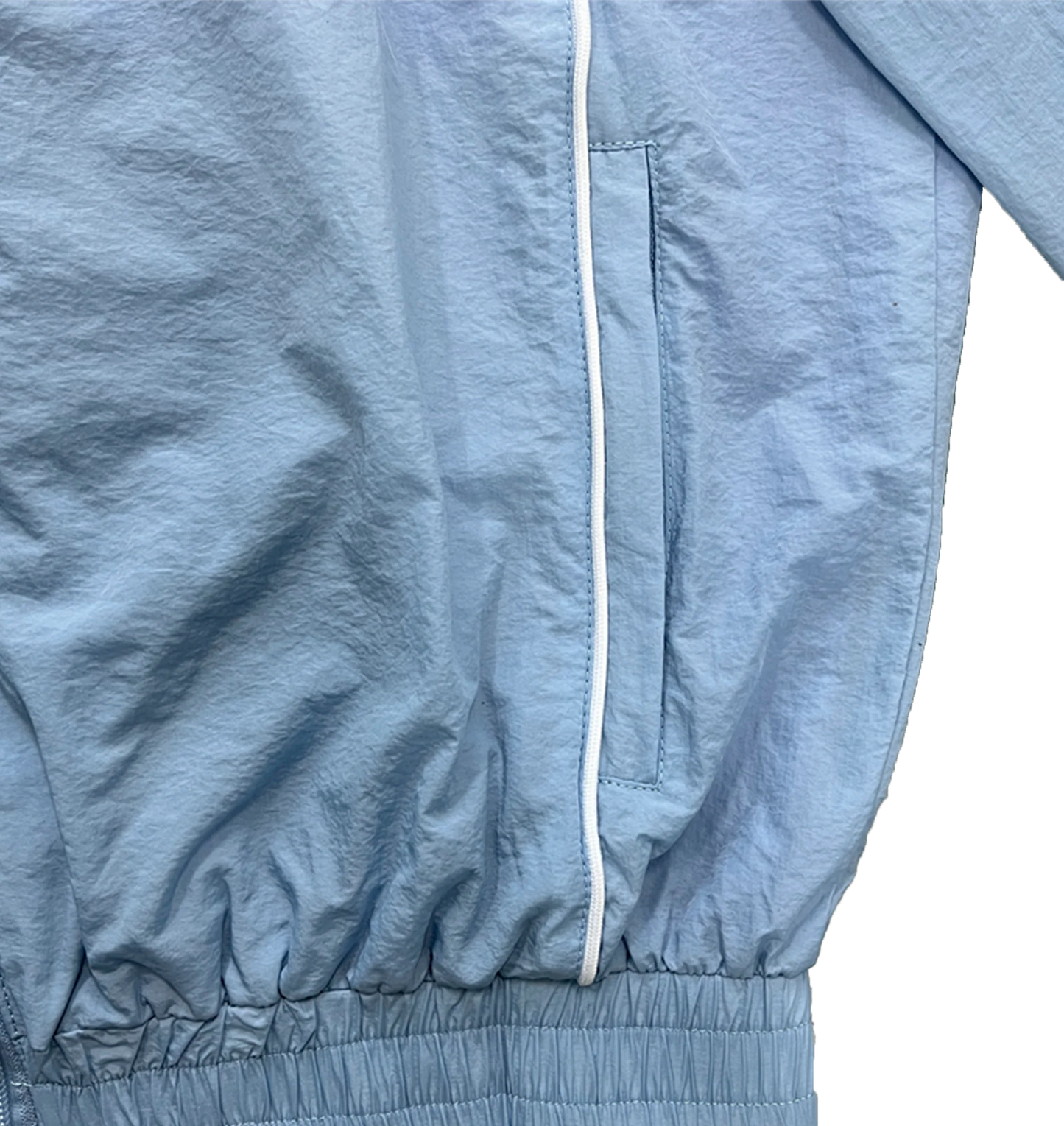 TRAPSTAR IRONGATE SHELL TRACKSUIT 2.0 – (BLUE/WHITE)