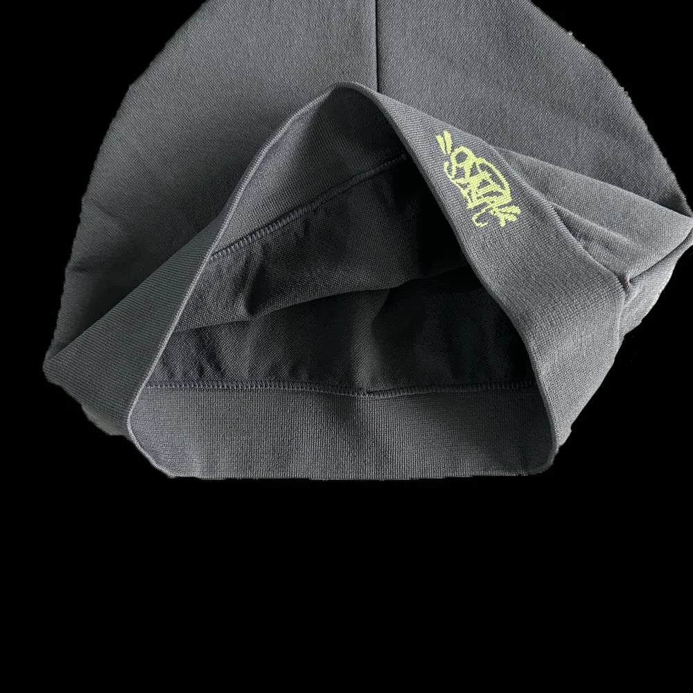 SYNA SKULL HAT - (GREY/LIME)