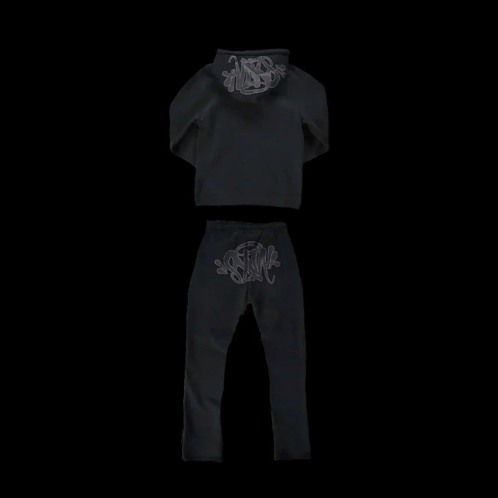 SYNAWORLD 'SYNA LOGO' TRACKSUIT - (TRIPLE BLACK)