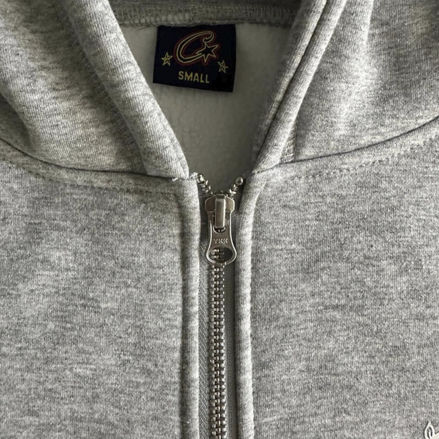 CORTEIZ SUPERIOR ROYALE ZIP HOODIE - (HEATHER GREY)