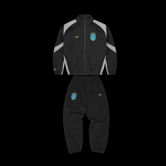 CORTEIZ BRASIL OLYMPIC SHUKU TRACKSUIT (BLACK)