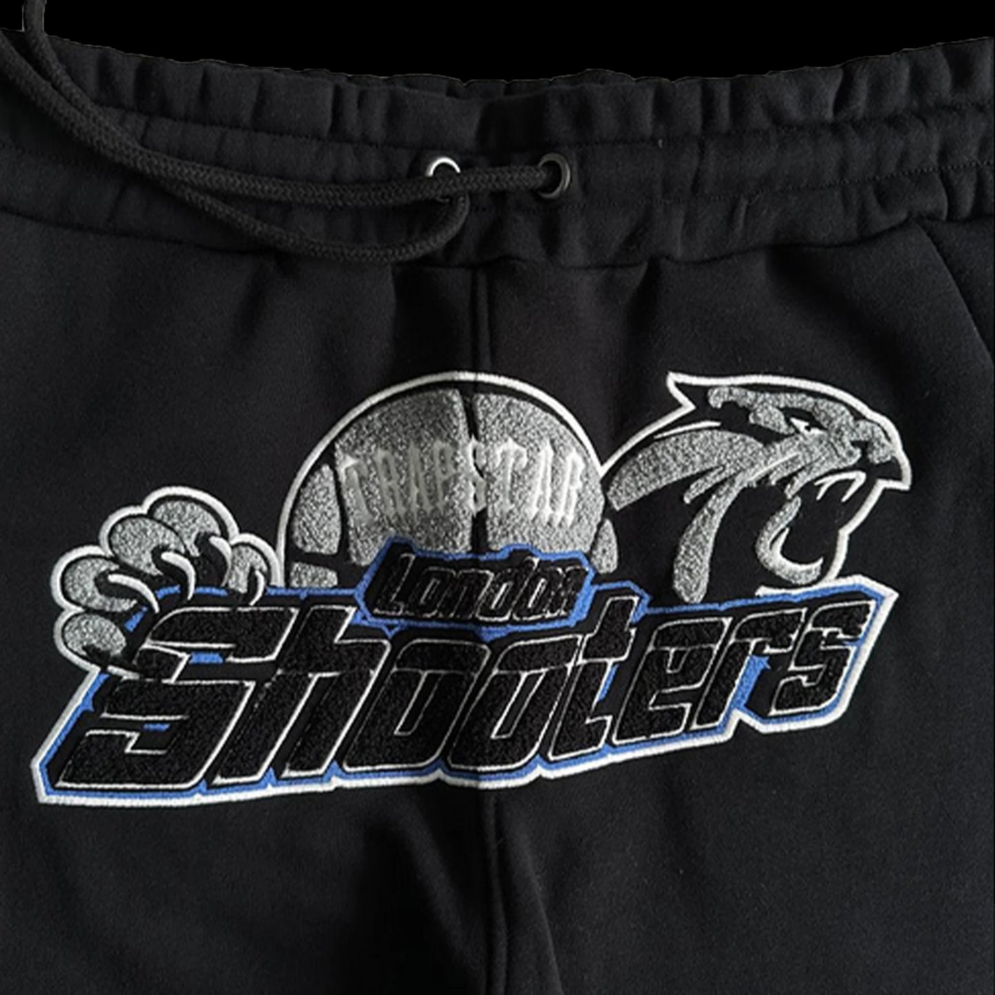 TRAPSTAR SHOOTERS 2.0 HOODIE TRACKSUIT - (BLACK/BLUE)