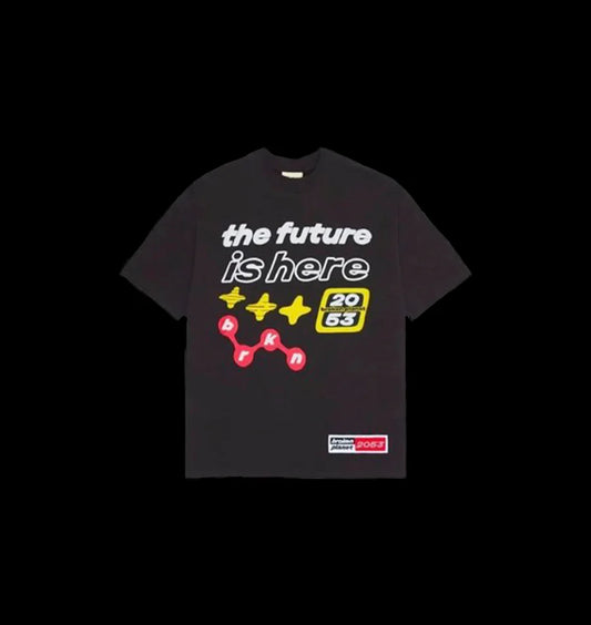 BROKEN PLANET THE FUTURE IS HERE T-SHIRT