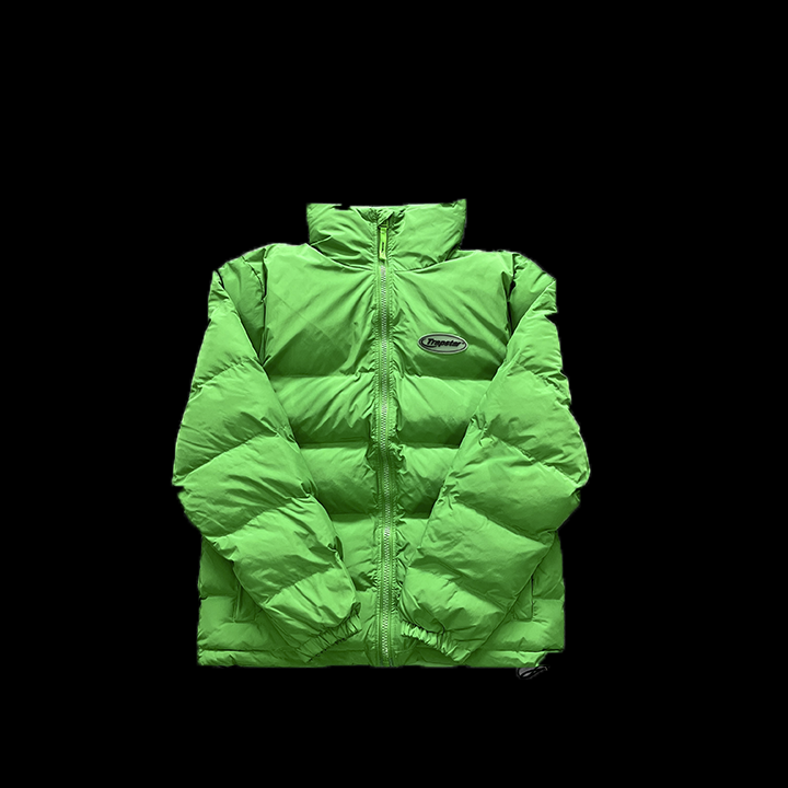 TRAPSTAR HYPERDRIVE HOODED PUFFER - (GREEN)