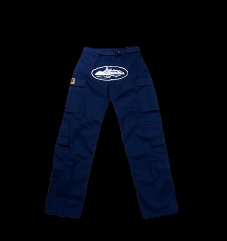 CORTEIZ GUERILLAZ CARGOS-(NAVY BLUE)