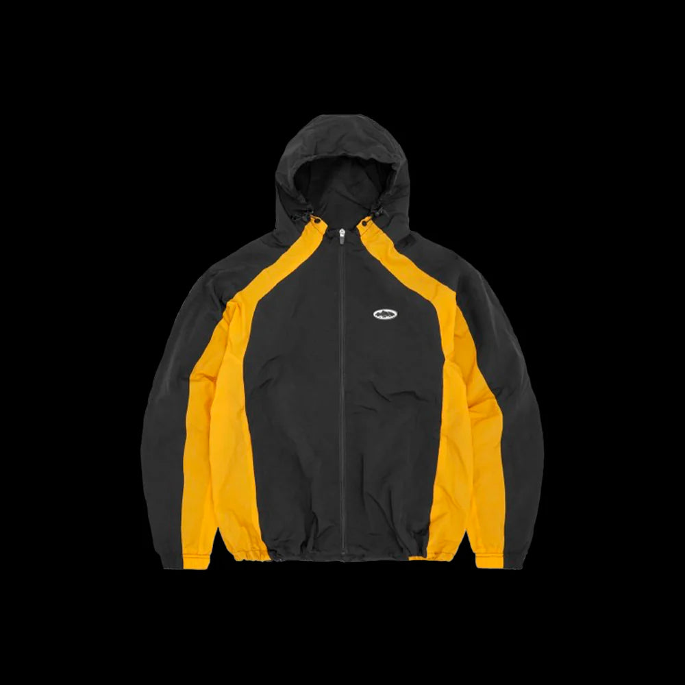 CORTEIZ SPRING JACKET-(BLACK/YELLOW)