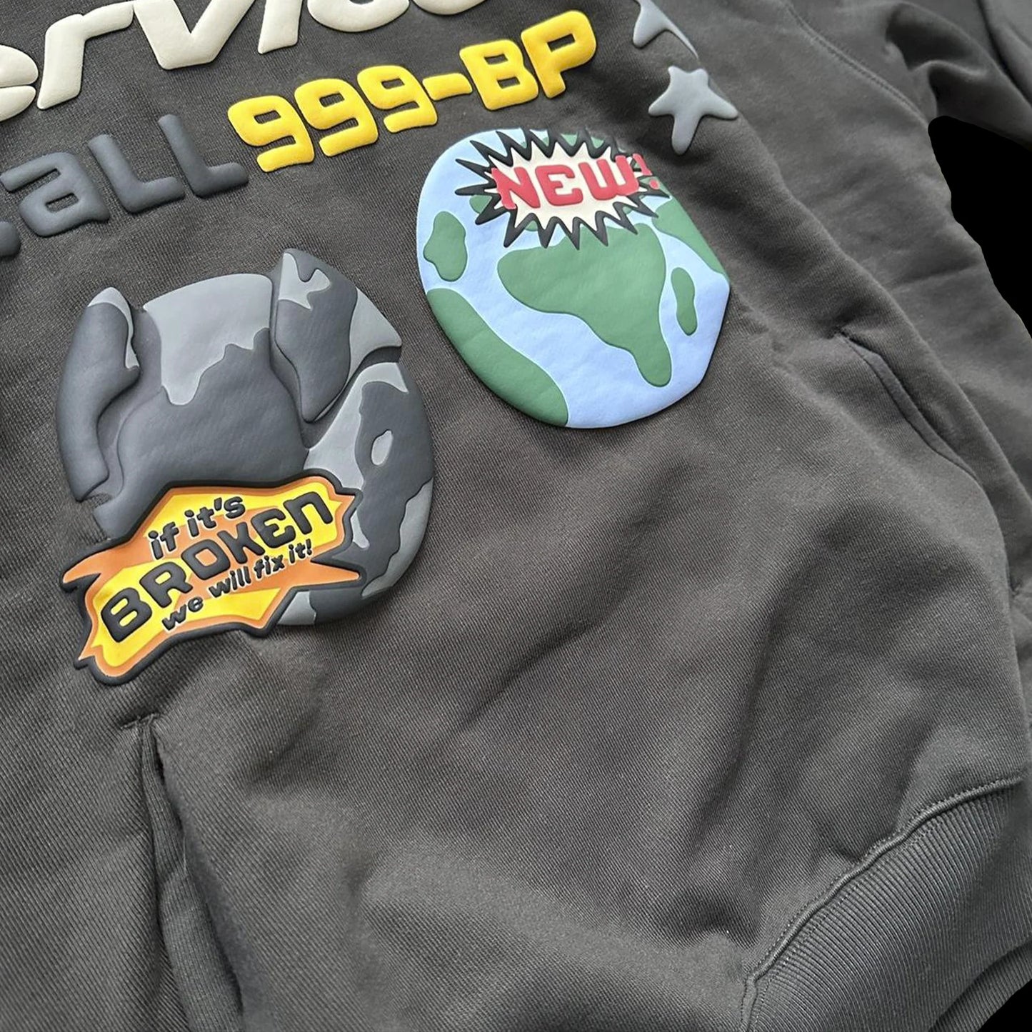 BROKEN PLANET REPAIR SERVICES HOODIE