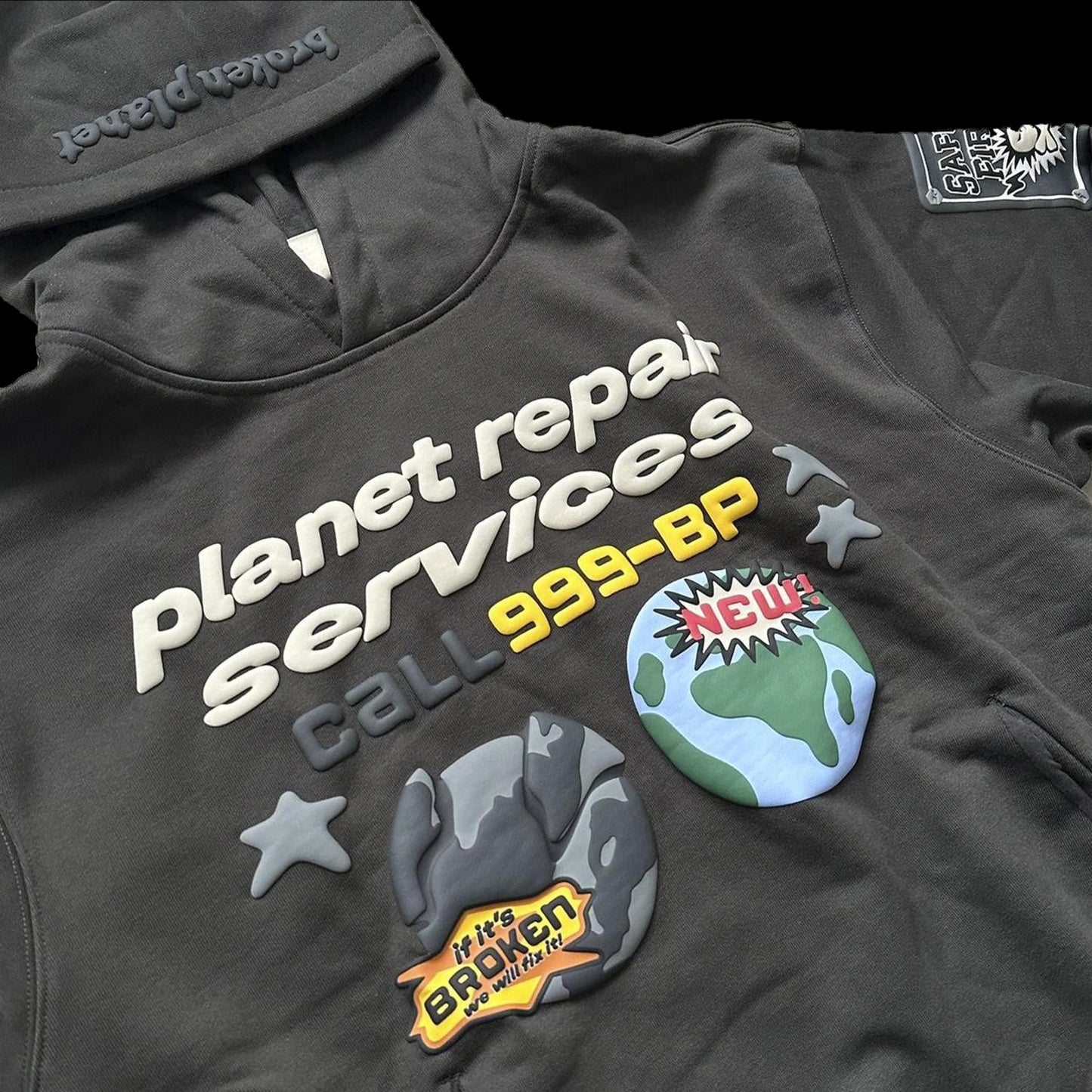 BROKEN PLANET REPAIR SERVICES HOODIE